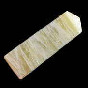 Lemon Calcite obelisk 543g in sunlight - Rocks and Things Store