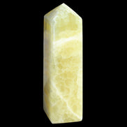 Lemon Calcite obelisk 543g in sunlight - Rocks and Things Store