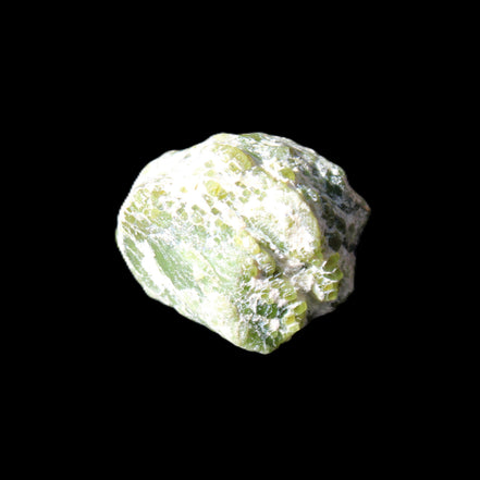 Green Garnet from Pakistan 25*21mm crystal 21g in sunlight - Rocks and Things Store