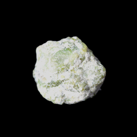 Green Garnet from Pakistan 25*21mm crystal 21g in sunlight - Rocks and Things Store