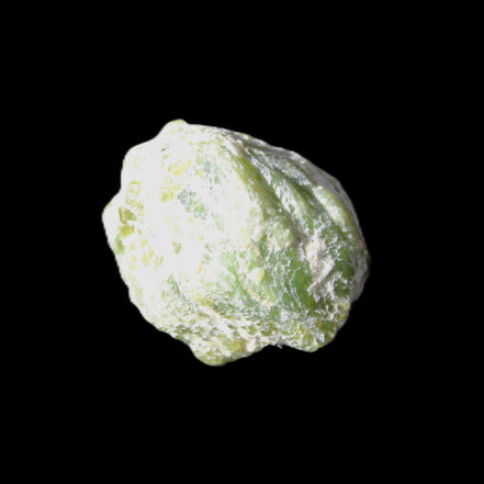 Green Garnet from Pakistan 25*21mm crystal 21g in sunlight - Rocks and Things Store