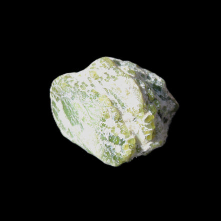 Green Garnet from Pakistan 25*21mm crystal 21g in sunlight - Rocks and Things Store