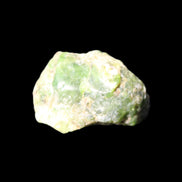 Green Garnet from Pakistan 26*20*14mm crystal 14.4g in sunlight - Rocks and Things Store