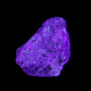 Green Garnet from Pakistan 26*20*14mm crystal 14.4g in UV light - Rocks and Things Store