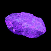 Green Garnet from Pakistan 26*20*14mm crystal 14.4g in UV light - Rocks and Things Store