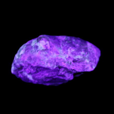 Green Garnet from Pakistan 26*20*14mm crystal 14.4g in UV light - Rocks and Things Store
