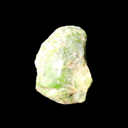 Green Garnet from Pakistan 26*20*14mm crystal 14.4g in sunlight - Rocks and Things Store