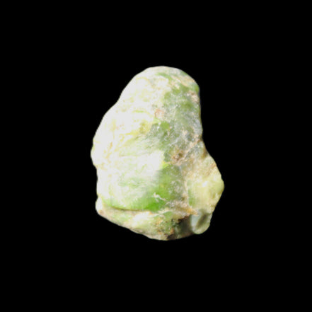 Green Garnet from Pakistan 26*20*14mm crystal 14.4g in sunlight - Rocks and Things Store