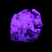 Green Garnet from Pakistan 30*22*16mm crystal 20g in UV light - Rocks and Things Store