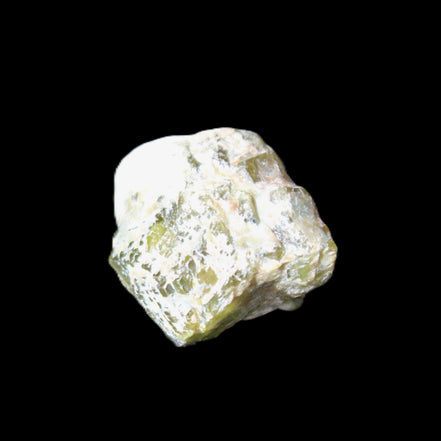 Green Garnet from Pakistan 30*22*16mm crystal 20g in sunlight - Rocks and Things Store