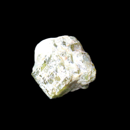 Green Garnet from Pakistan 30*22*16mm crystal 20g in sunlight - Rocks and Things Store