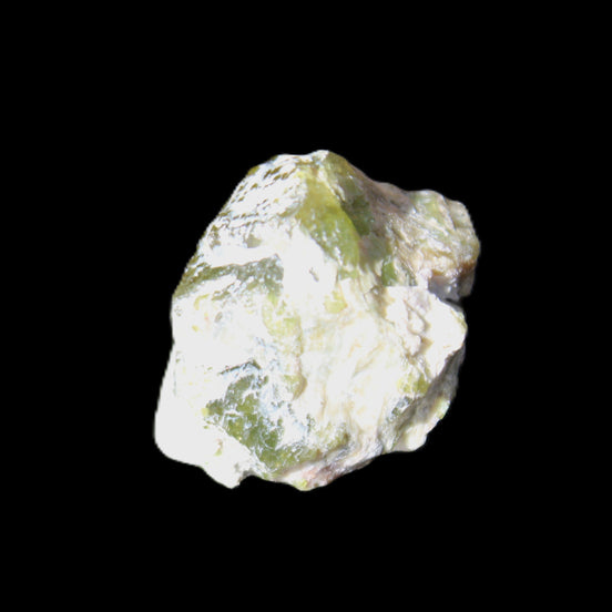 Green Garnet from Pakistan 30*22*16mm crystal 20g in sunlight - Rocks and Things Store