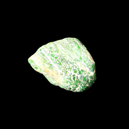 Green Garnet from Pakistan 20*22*15mm crystal 14.6g in sunlight - Rocks and Things Store