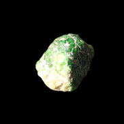 Green Garnet from Pakistan 20*22*15mm crystal 14.6g in sunlight - Rocks and Things Store