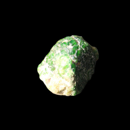 Green Garnet from Pakistan 20*22*15mm crystal 14.6g in sunlight - Rocks and Things Store