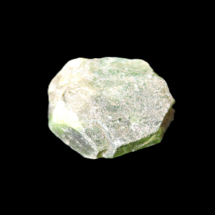 Green Garnet from Pakistan 22*20*11mm crystal 14.2g in sunlight - Rocks and Things Store