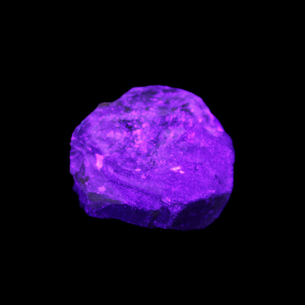 Green Garnet from Pakistan 22*20*11mm crystal 14.2g in UV light - Rocks and Things Store