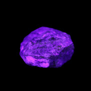 Green Garnet from Pakistan 22*20*11mm crystal 14.2g in UV light - Rocks and Things Store
