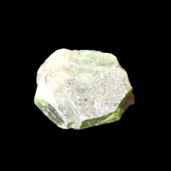 Green Garnet from Pakistan 22*20*11mm crystal 14.2g in sunlight - Rocks and Things Store
