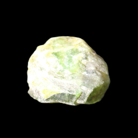 Green Garnet from Pakistan 22*20*11mm crystal 14.2g in sunlight - Rocks and Things Store