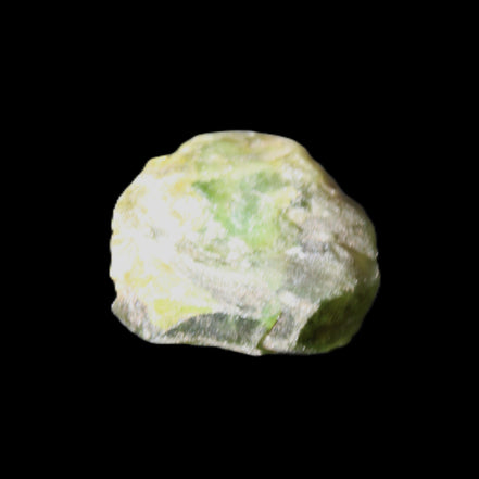 Green Garnet from Pakistan 22*20*11mm crystal 14.2g in sunlight - Rocks and Things Store