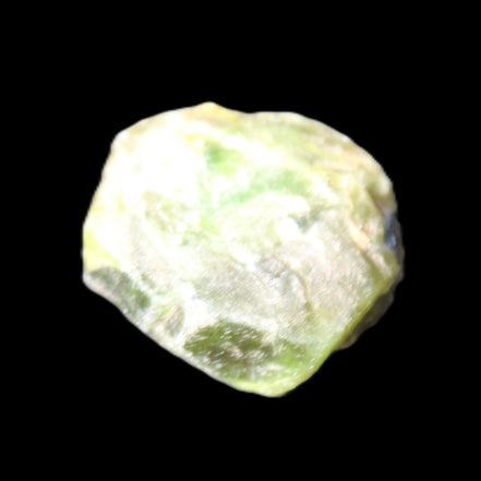Green Garnet from Pakistan 22*20*11mm crystal 14.2g in sunlight - Rocks and Things Store
