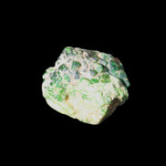 Green Garnet from Pakistan 19*21*14mm crystal 13.3g in sunlight - Rocks and Things Store