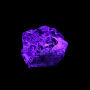 Green Garnet from Pakistan 19*21*14mm crystal 13.3g in UV light - Rocks and Things Store