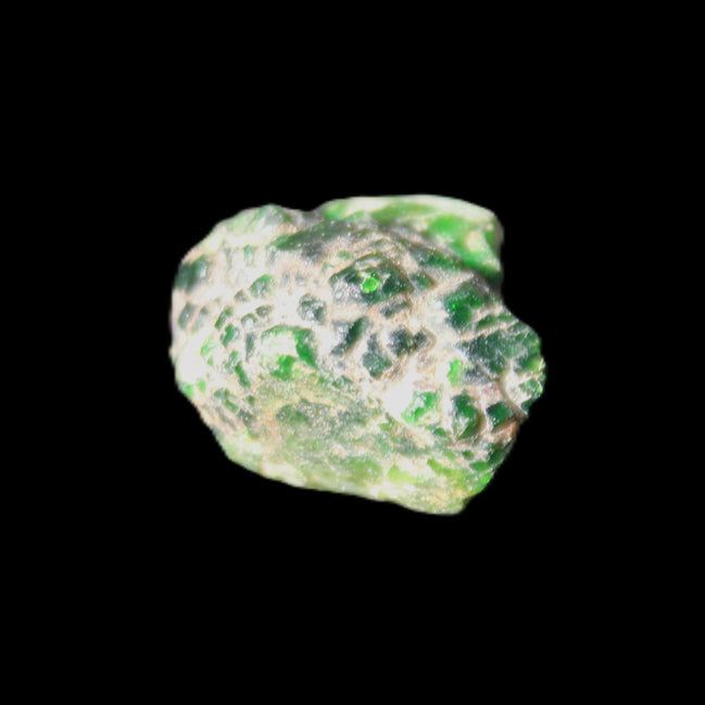 Green Garnet from Pakistan 19*21*14mm crystal 13.3g in sunlight - Rocks and Things Store
