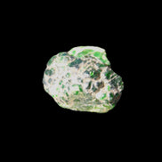 Green Garnet from Pakistan 19*21*14mm crystal 13.3g in sunlight - Rocks and Things Store