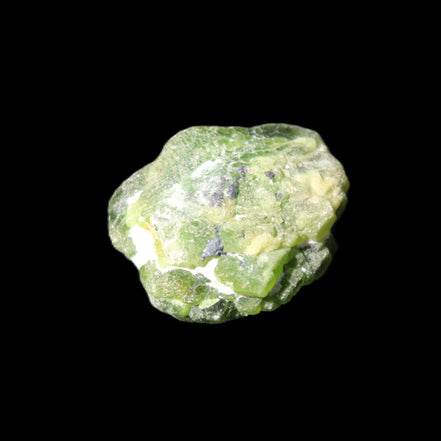 Green Garnet from Pakistan 22*18*11mm crystal 11.6g in sunlight - Rocks and Things Store