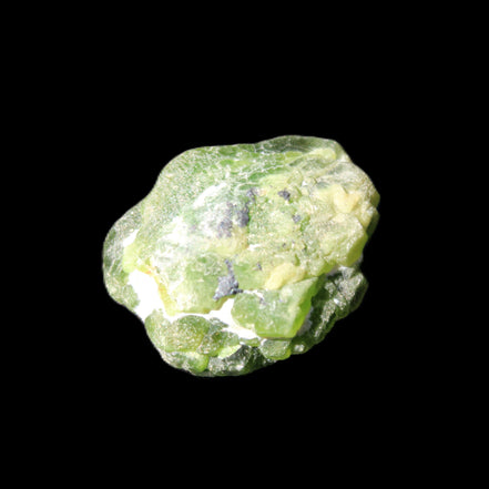 Green Garnet from Pakistan 22*18*11mm crystal 11.6g in sunlight - Rocks and Things Store