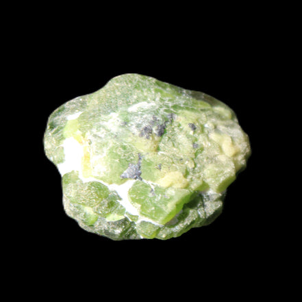 Green Garnet from Pakistan 22*18*11mm crystal 11.6g in sunlight - Rocks and Things Store