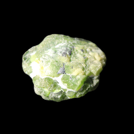 Green Garnet from Pakistan 22*18*11mm crystal 11.6g in sunlight - Rocks and Things Store
