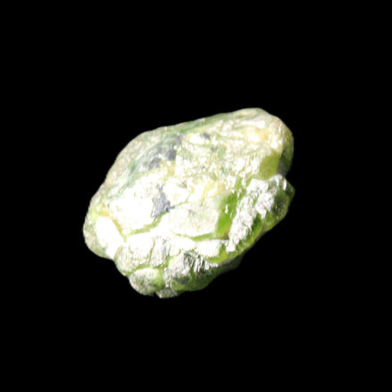 Green Garnet from Pakistan 22*18*11mm crystal 11.6g in sunlight - Rocks and Things Store