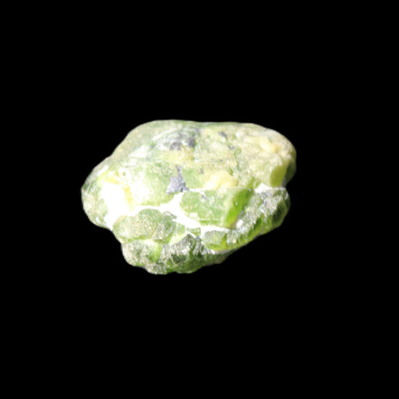 Green Garnet from Pakistan 22*18*11mm crystal 11.6g in sunlight - Rocks and Things Store
