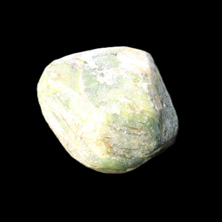 Green Garnet from Pakistan 20*14mm crystal 13.3g in sunlight - Rocks and Things Store