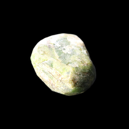 Green Garnet from Pakistan 20*14mm crystal 13.3g in sunlight - Rocks and Things Store