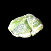 Green Garnet from Pakistan 25*19*9mm crystal 10.0g in sunlight - Rocks and Things Store