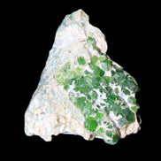 Green Garnet from Pakistan crystal cluster 32*40*18mm 20.0g in sunlight - Rocks and Things Store