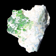 Green Garnet from Pakistan crystal cluster 32*40*18mm 20.0g in sunlight - Rocks and Things Store