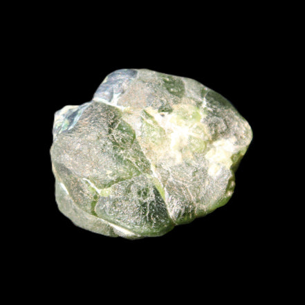 Green Garnet from Pakistan crystal 26*10mm 15.2g in sunlight - Rocks and Things Store
