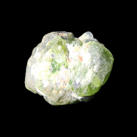 Green Garnet from Pakistan crystal 26*10mm 15.2g in sunlight - Rocks and Things Store