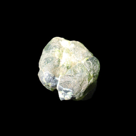 Green Garnet from Pakistan crystal 26*10mm 15.2g in sunlight - Rocks and Things Store