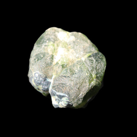 Green Garnet from Pakistan crystal 26*10mm 15.2g in sunlight - Rocks and Things Store