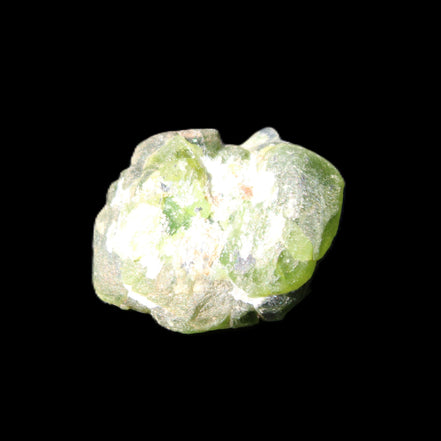 Green Garnet from Pakistan crystal 26*10mm 15.2g in sunlight - Rocks and Things Store