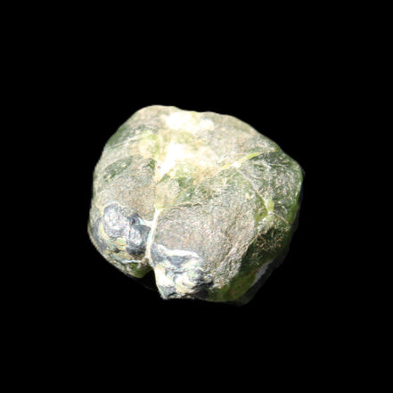 Green Garnet from Pakistan crystal 26*10mm 15.2g in sunlight - Rocks and Things Store