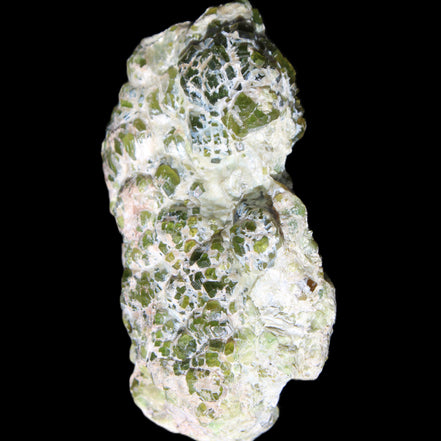 Green Garnet from Pakistan crystal cluster 67*35*25mm 89g in sunlight - Rocks and Things Store