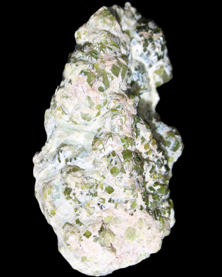 Green Garnet from Pakistan crystal cluster 67*35*25mm 89g in sunlight - Rocks and Things Store