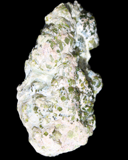Green Garnet from Pakistan crystal cluster 67*35*25mm 89g in sunlight - Rocks and Things Store